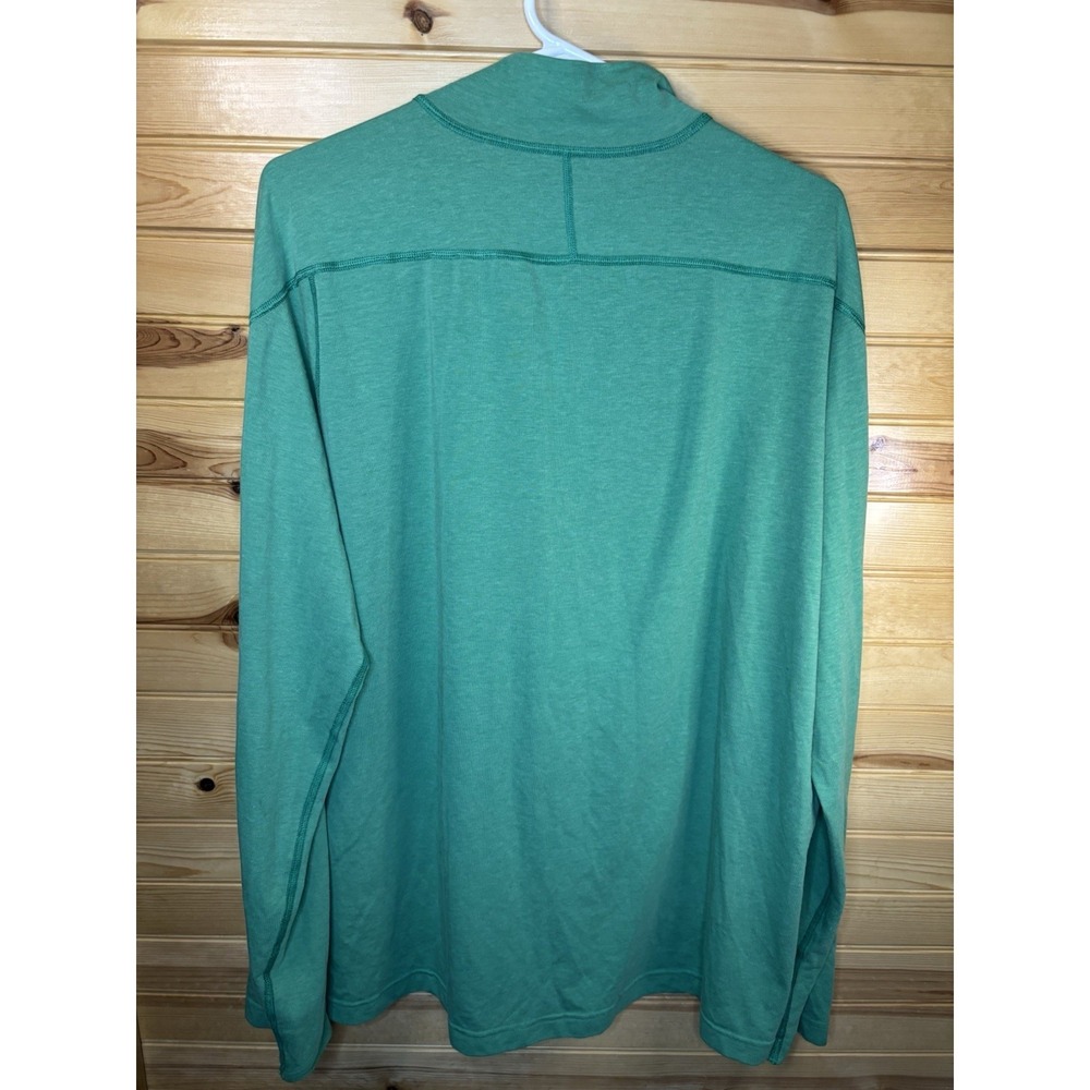Stio Green 1/4 Zip Pullover Base Layer XXL Hiking Outdoor Stretch Lightweight - Picture 6 of 7